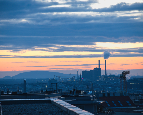 Wien bei Tagesanbruch